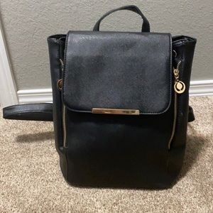 Bleach Faux Leather Purse/Backpack